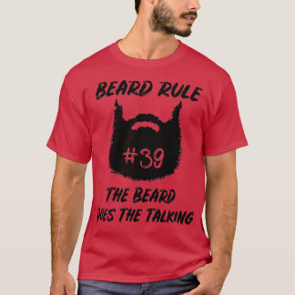 Bearded Men Beards Lover Barber Gift 1 T-Shirt