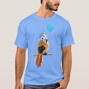 Bearded Reedling Bird Party Birdwatcher Animal Bio T-Shirt