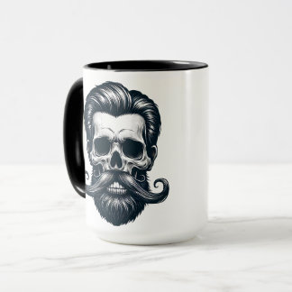 Bearded Skull Mug