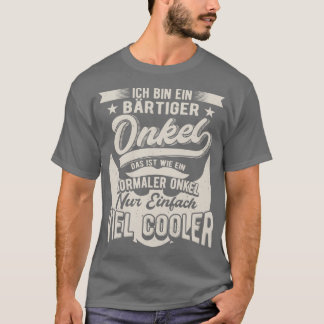 Bearded uncle with beard bearded gift T-Shirt