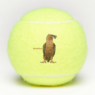 Bearded Vulture cartoon illustration  Tennis Balls