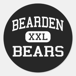 Bearden - Bears - High School - Bearden Arkansas Classic Round Sticker
