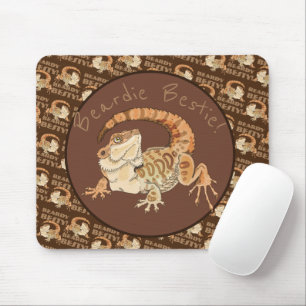 Beardie Bestie! Mouse Mat
