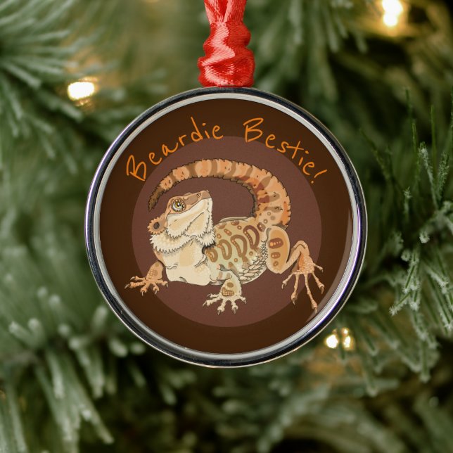 Beardie Bestie! Ornament (Tree)