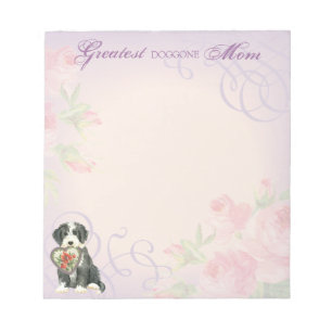 Beardie Heart Mum Notepad