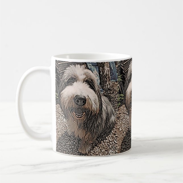 Beardie Mug (Left)