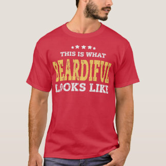 Beardiful Novelty Shirt Funny Bearded Men