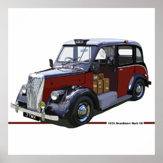 Beardmore MkII Taxi Poster