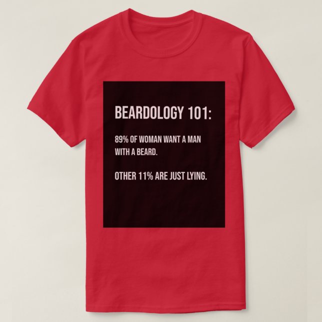 beardology 1 T-Shirt (Design Front)