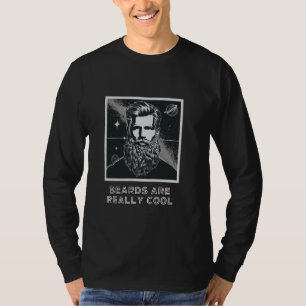 Beards Are Really Cool Shaving Meme Cool Looking D T-Shirt
