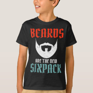 Beards Are The Six Pack Viking Bearded Men T-Shirt