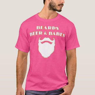 Beards Beer Moustache Lovers Ts T-Shirt