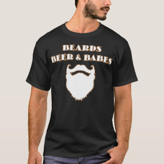 Beards Beer Mustache Lovers Ts 1 T-Shirt