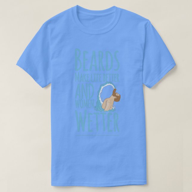 BEARDS LOVERS 1 T-Shirt (Design Front)