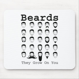 Beards Mouse Mat