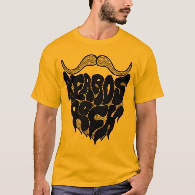 Beards Rock T-Shirt (Front)