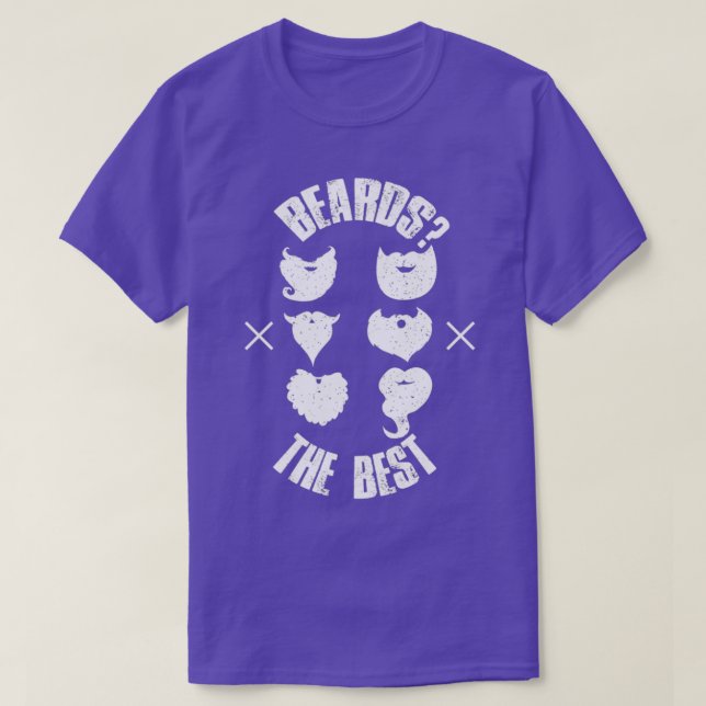 Beards The best T-Shirt (Design Front)