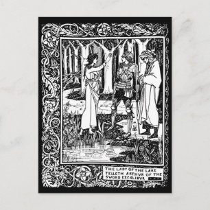 Beardsley Excalibur Post Card