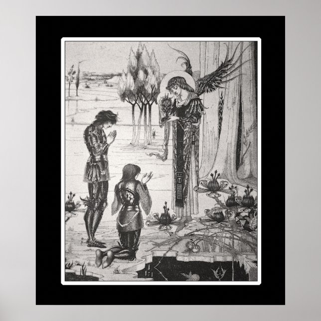 Beardsley King Arthur Poster (Front)