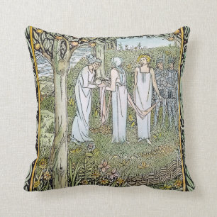 Beardsley: Morte D'Arthur Cushion