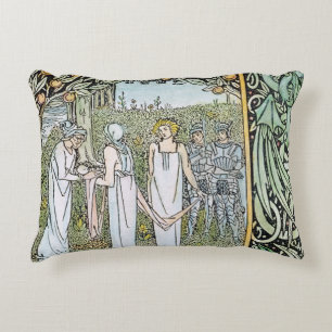 Beardsley: Morte D'Arthur Decorative Cushion