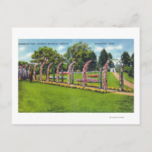 Beardsley Park View of the Botanical Gardens Postcard