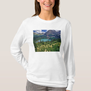Beargrass above Grinnell Lake in the Many T-Shirt
