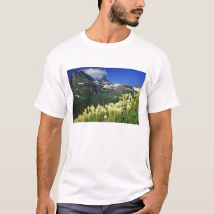 Beargrass at Logan Pass in Glacier National Park T-Shirt