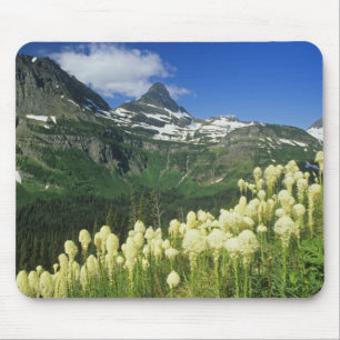 Beargrass near Logan Pass in Gacier National Mouse Mat
