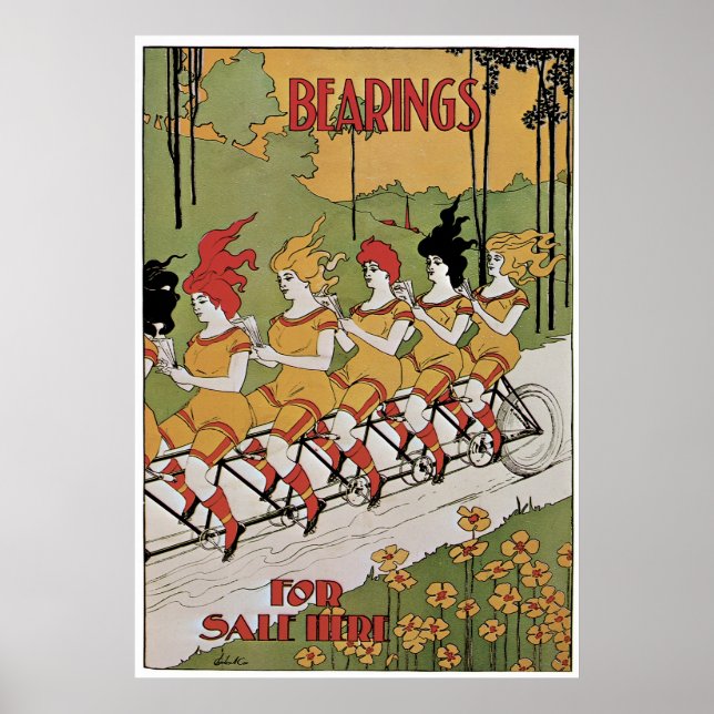 Bearings Bicycle Poster (Front)