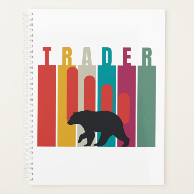 Bearish market | Trader | Simple design Planner (Front)