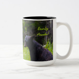 Bearly Awake Two-Tone Coffee Mug