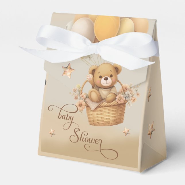 Bearly wait baby shower  favour box (Front Side)