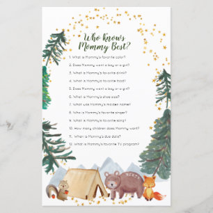 Bearly Wait Baby Shower Who Knows Mummy Best Game