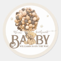 Bearly Wait Boho Balloon Neutral Baby Shower