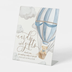 Bearly Wait Cards and Gifts Baby Shower Pedestal Sign