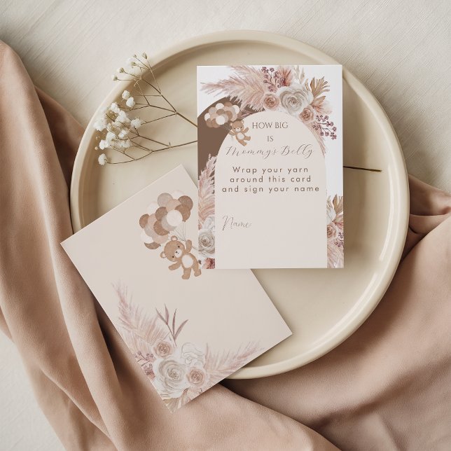 Bearly Wait How Big Is Mommy Belly Baby Game Enclosure Card (Creator Uploaded)