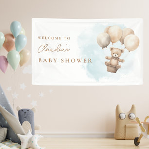 Bearly Wait Neutral Baby Shower Banner
