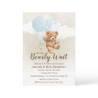 Bearly Wait Neutral, Blue and White Baby Shower