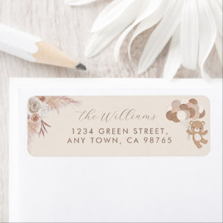 Bearly Wait Neutral Teddy Bear Baby Shower