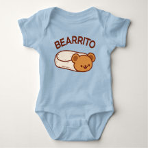 BEARRITO - Bear Burrito Baby Bodysuit