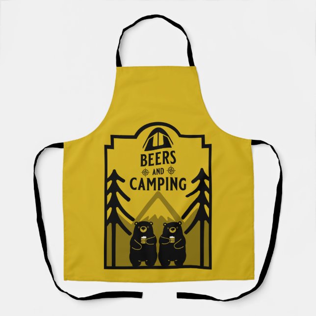 Bears And Beer Canada Apron (Front)