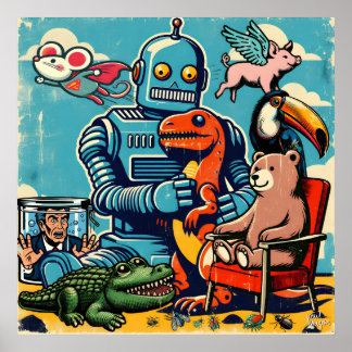 'Bear's birthday' Poster