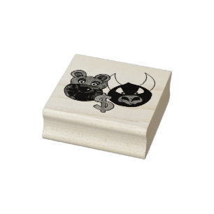 Bears Bulls Stock Market Dollar Sign Money Stamp
