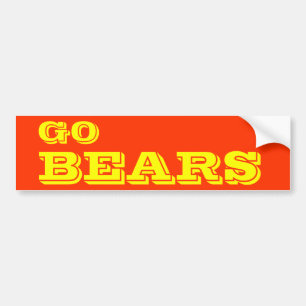 Bears Bumper Sticker