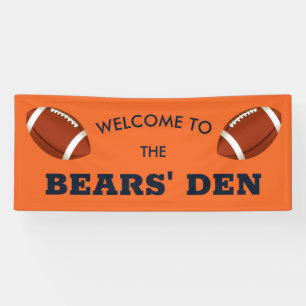 Bears Den Football Banner