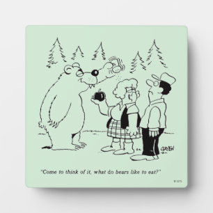 Bears Dinner Plaque