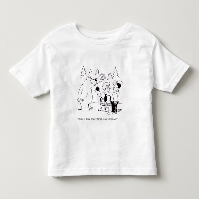 Bears Dinner Toddler T-Shirt (Front)