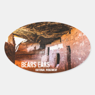 Bears Ears National Monument Oval Sticker