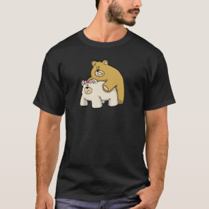 bears hug black T-Shirt